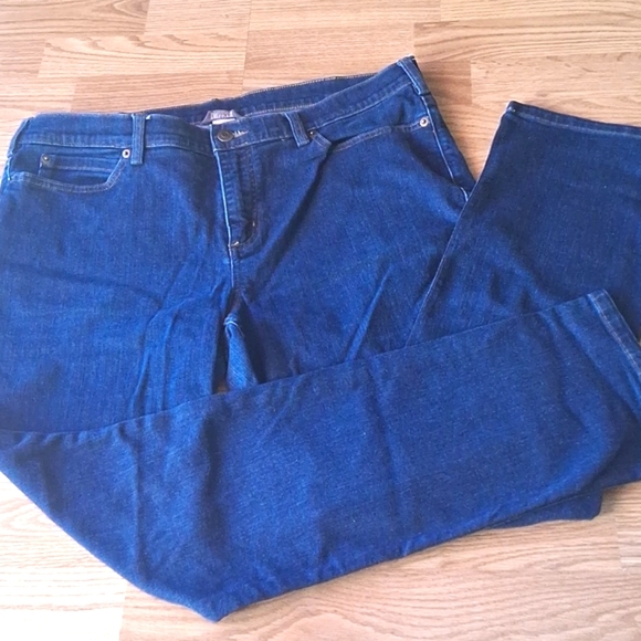 P*Duluth womens Blue Jeans, Like New, Sz 14 X 31 - Picture 2 of 9